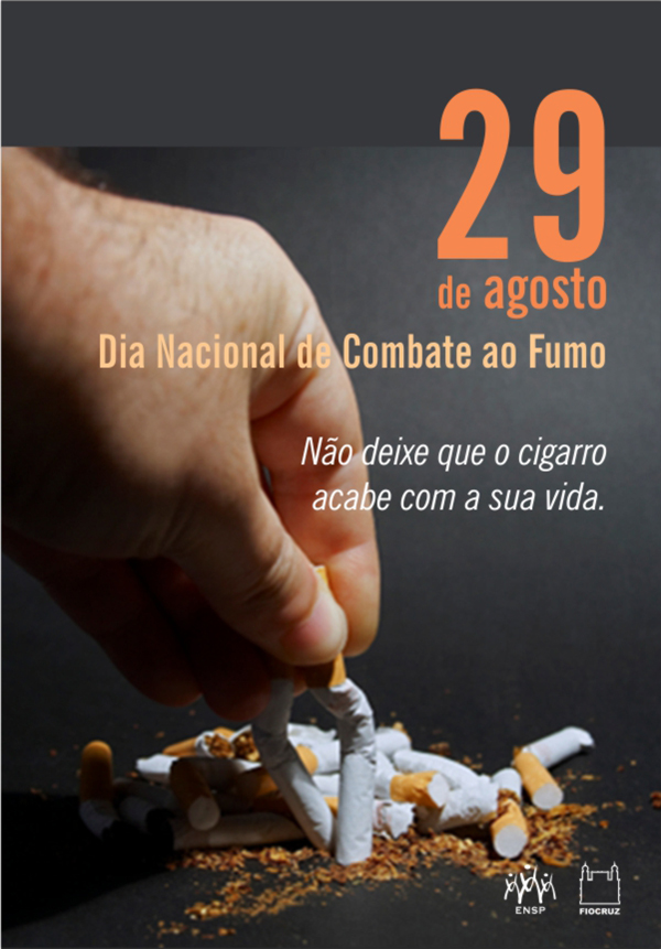 Cetab/ENSP comemora conquistas no Dia Nacional de Combate ao Fumo